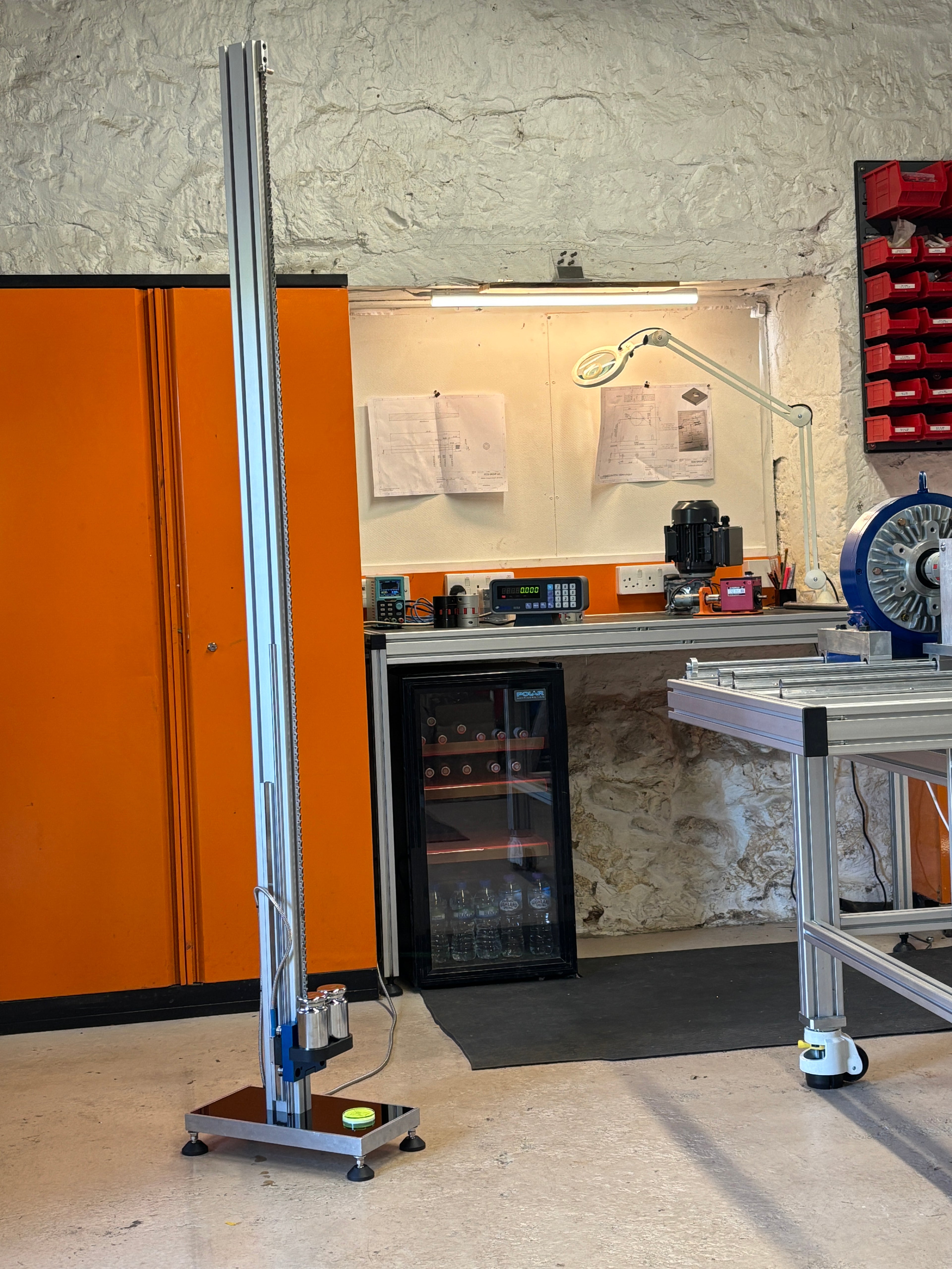 Precision Bicycle Chain Measurement Rig